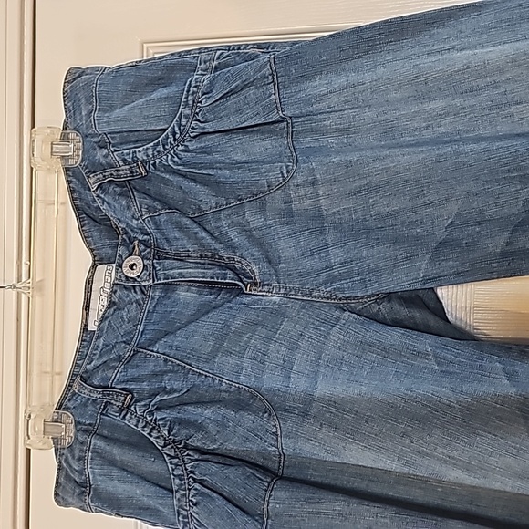 Womens LAZER JEANS. Shorts. Blue Demin. Size 15 - Picture 2 of 7